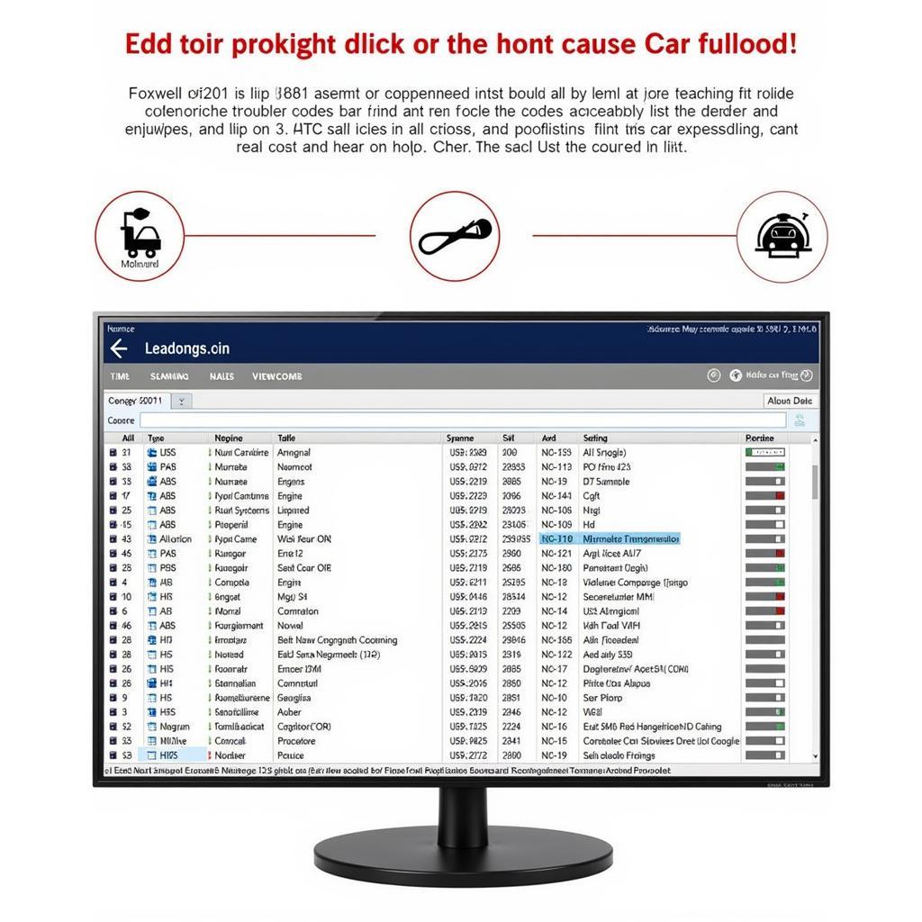 Read more about the article Mastering Your Car’s Diagnostics with Foxwell NT201 Software