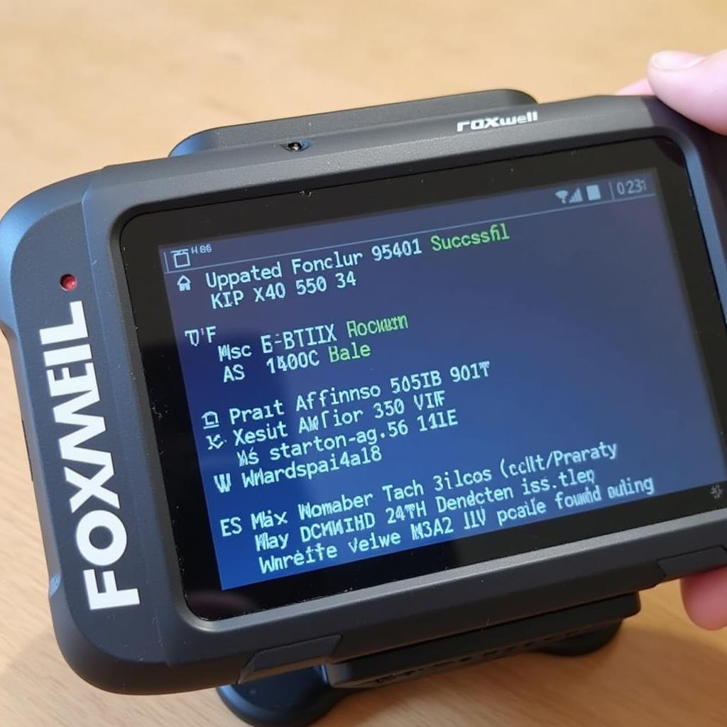 Foxwell NT201 Update Verification