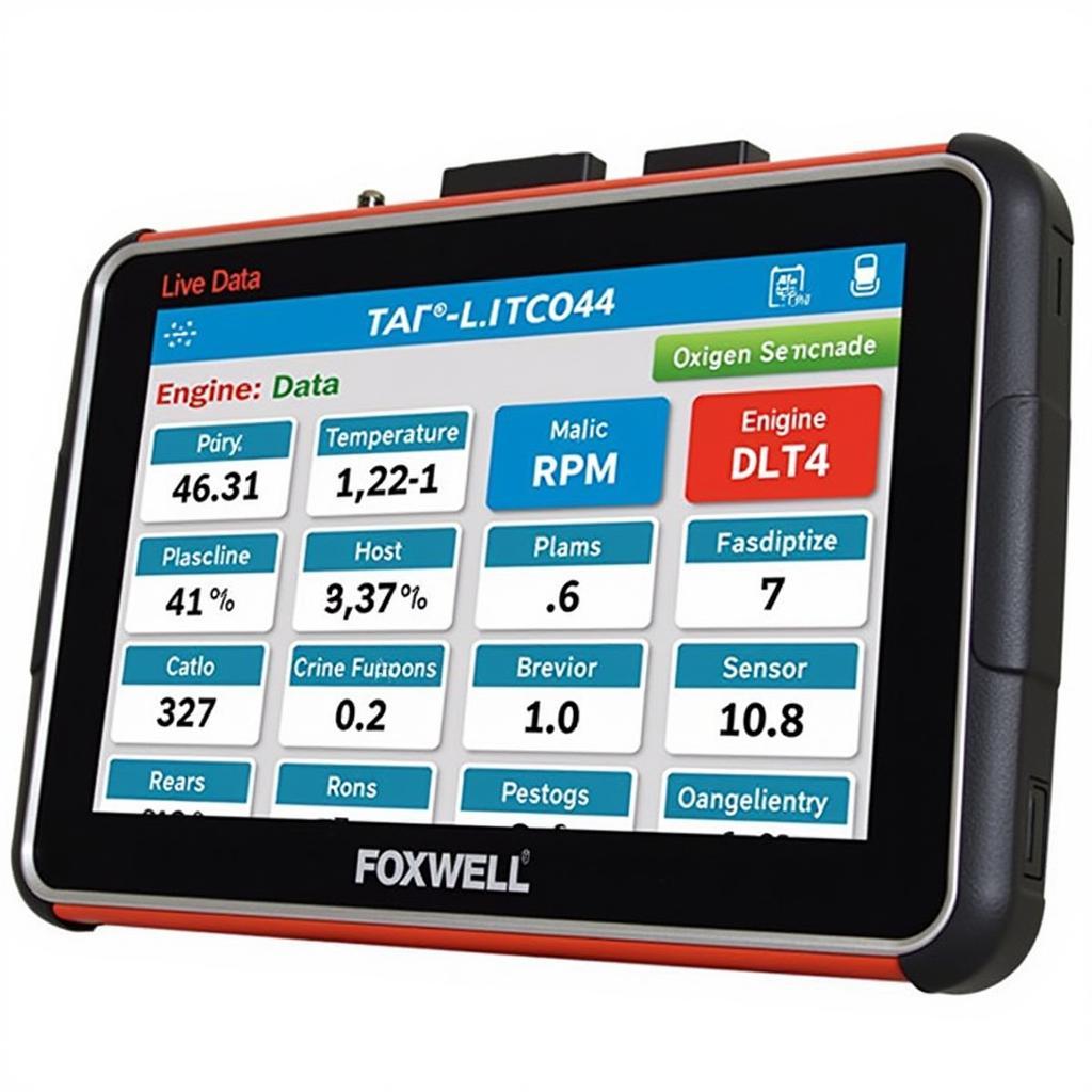 Foxwell NT204 Live Data Stream