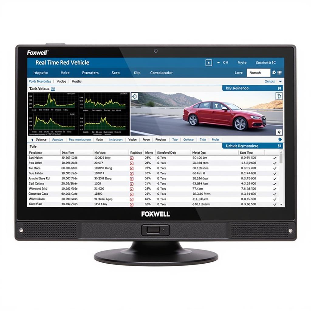 Foxwell NT301 Diagnostic Screen Display