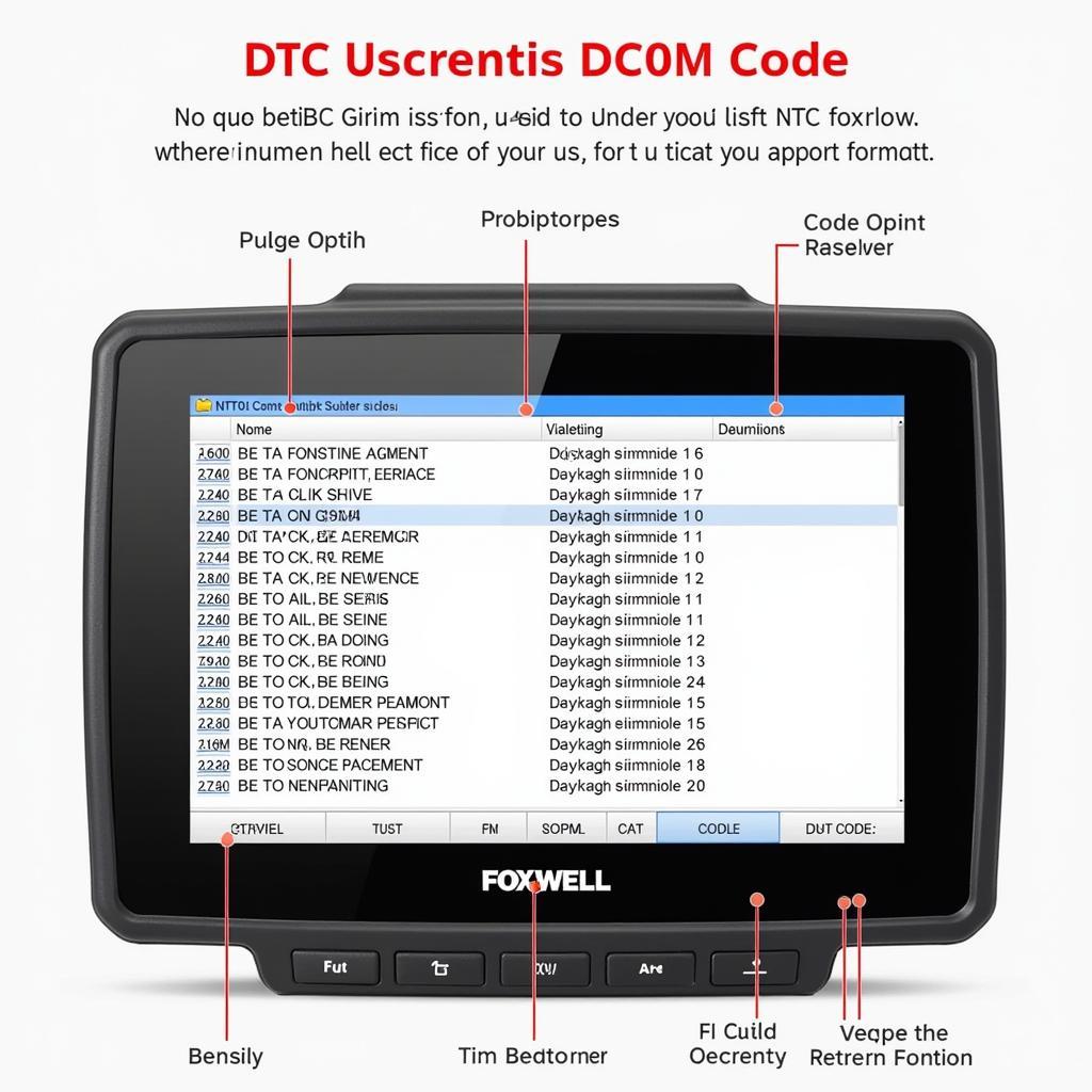 You are currently viewing Foxwell NT301 OBD2 Code Scanner Manual: A Comprehensive Guide