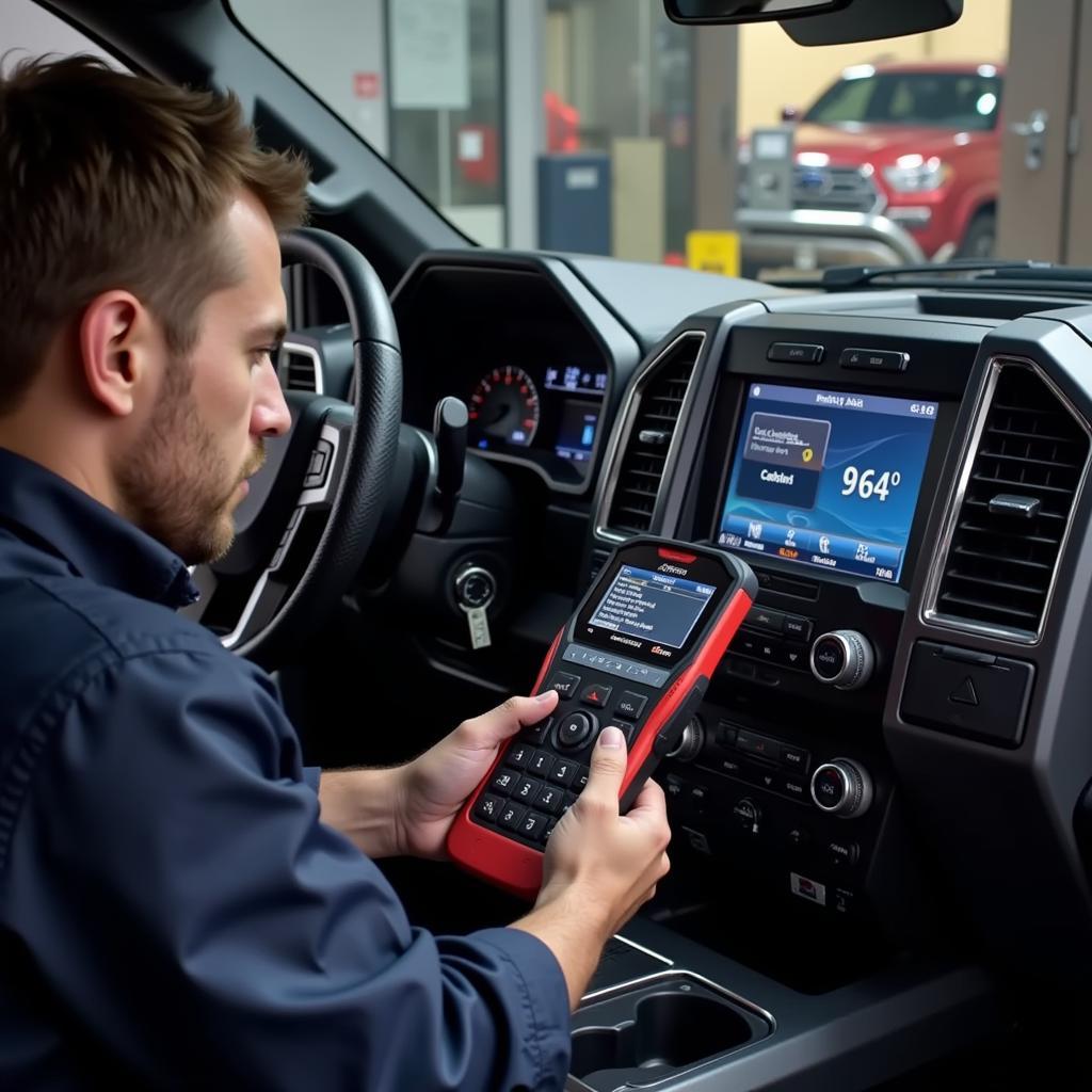 Performing Advanced COIP Diagnostics on an F-150 with the Foxwell NT301