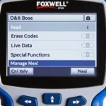 Foxwell NT301 Step by Step Guide for Car Diagnostics