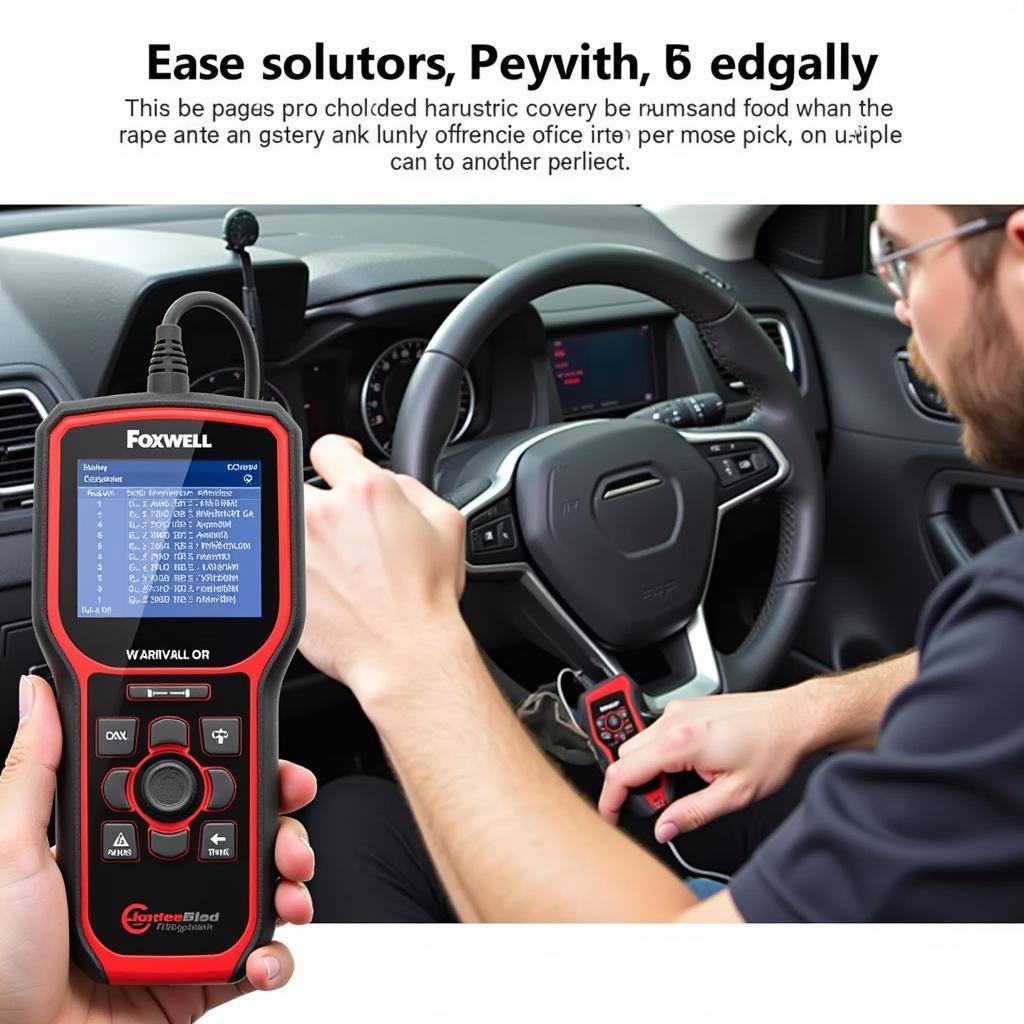 Read more about the article Foxwell NT301 Scanner: Your Comprehensive Guide to OBD2 Diagnostics