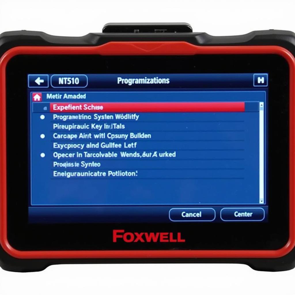 Foxwell NT510 Advanced BMW Key Programming Functions