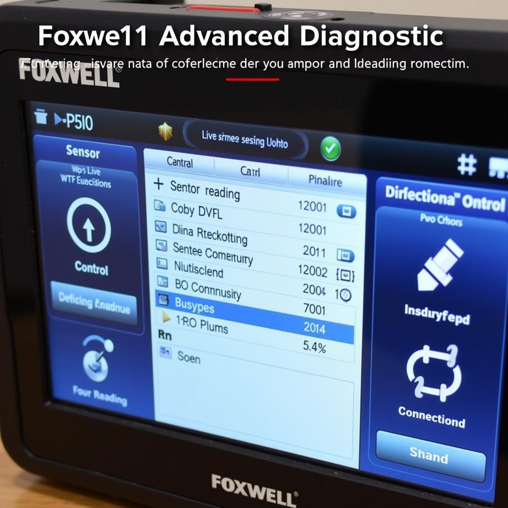 Foxwell NT510 Performing Advanced Diagnostics