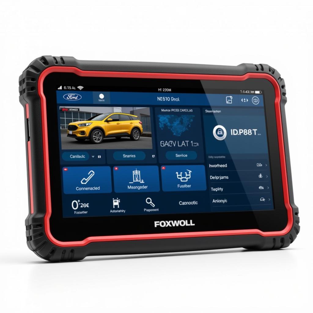 Foxwell NT510 Pro Ford User Interface Display