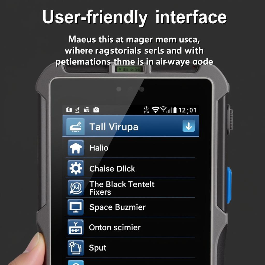 Foxwell NT510 User Interface