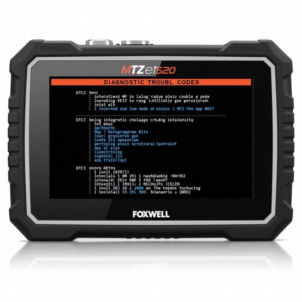 Read more about the article Mastering Your Car’s Diagnostics with the Foxwell NT520 Manual