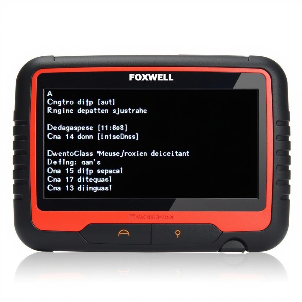 Foxwell NT520 Reading Diagnostic Trouble Codes on a Jaguar VDP