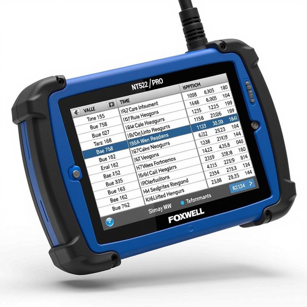 Foxwell NT520 Pro Displaying Live Data for BMW