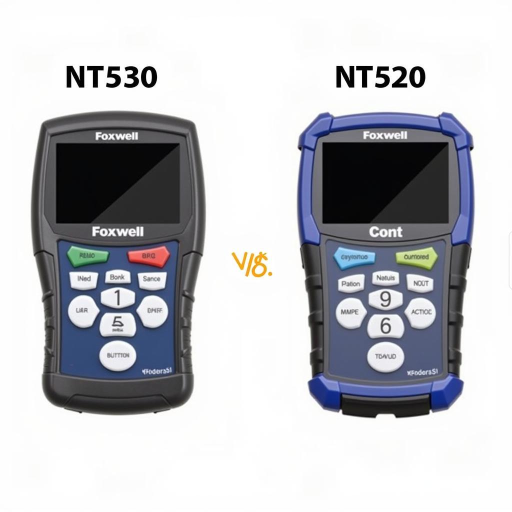 Foxwell NT530 and NT520 Side-by-Side Comparison