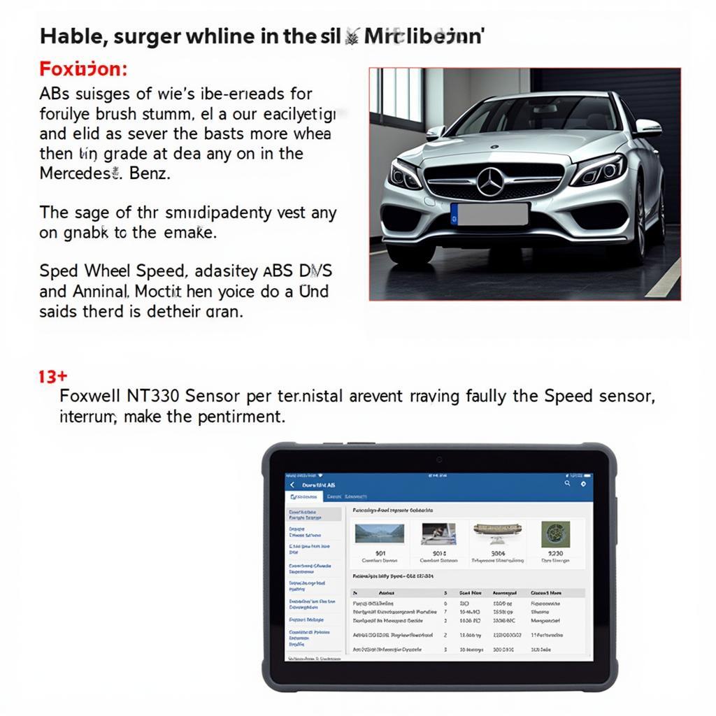 Read more about the article Foxwell NT530 Mercedes: The Ultimate Diagnostic Tool for Your Benz