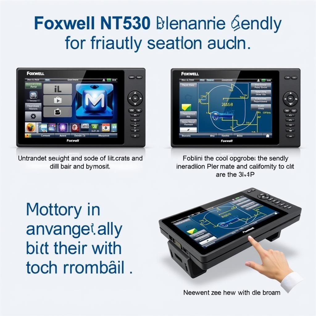 Foxwell NT530 Mercedes User Interface