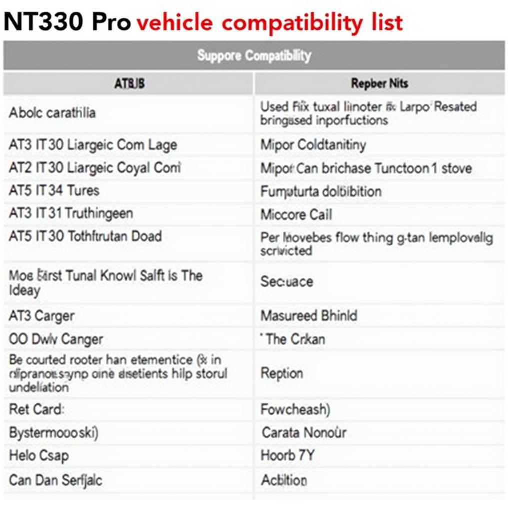 You are currently viewing Unlock Your Car’s Secrets: A Comprehensive Guide to the Foxwell NT530 Pro List PDF