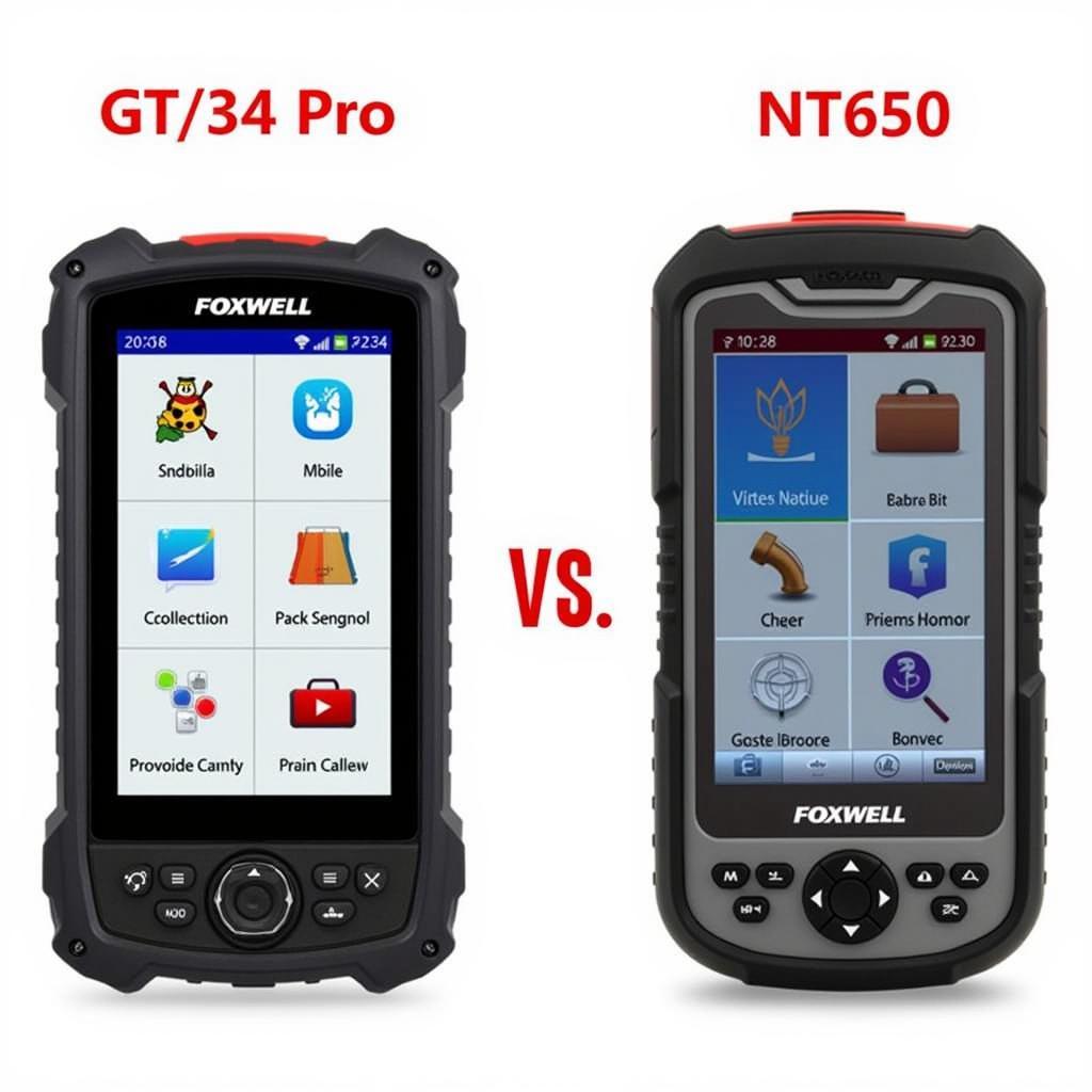 Foxwell NT624 Pro and NT650 Side-by-Side Comparison