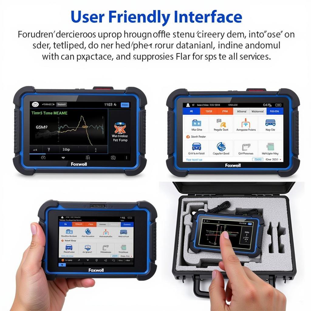 Foxwell NT634 Pro User Interface