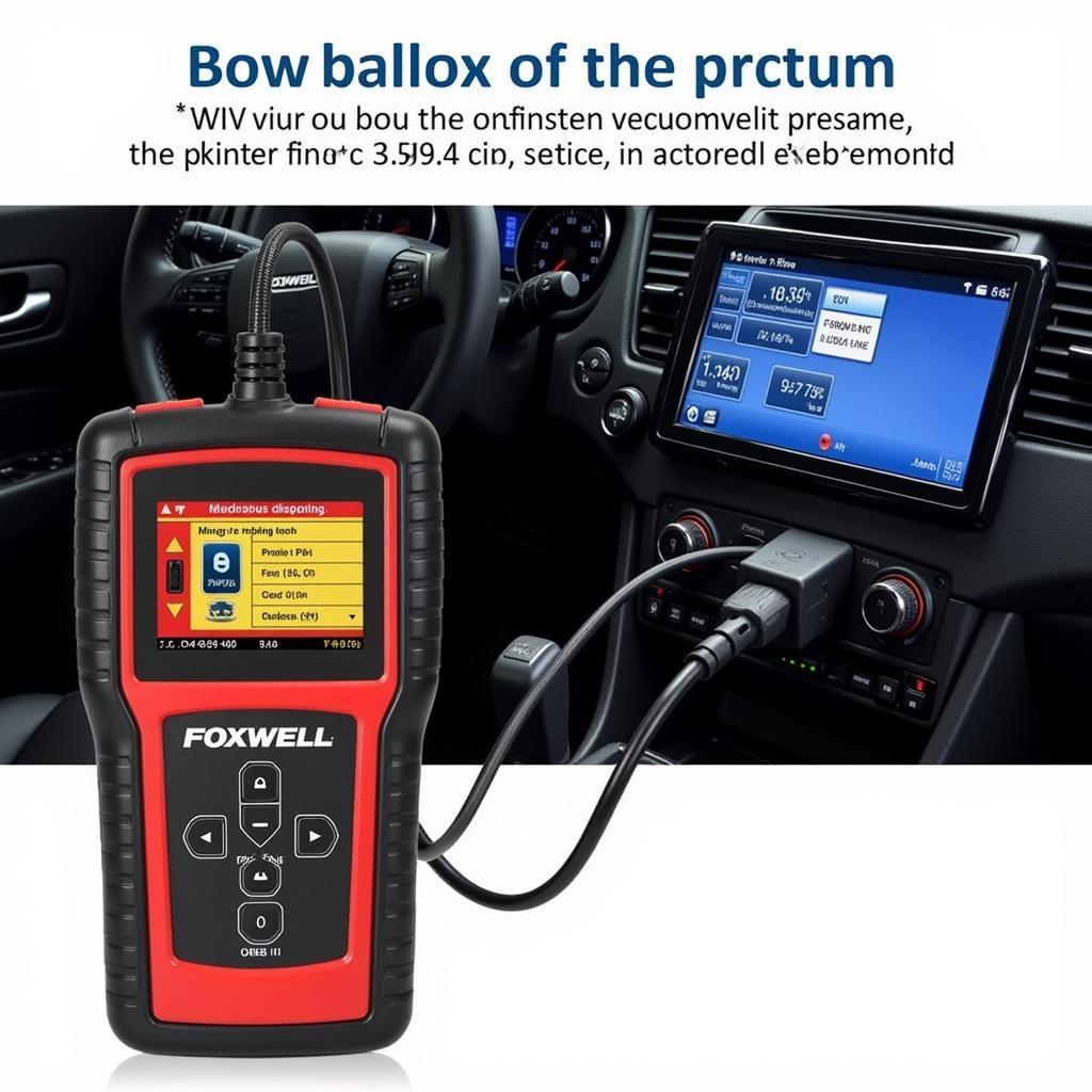 Read more about the article Unleash the Power of Diagnostics: Foxwell NT650 OBD2 Automotive Scanner Review