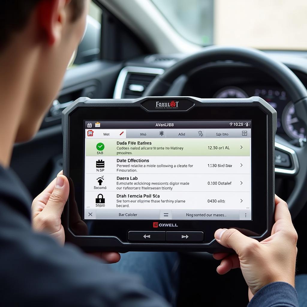 Foxwell NT680Pro Performing ABS Diagnostics