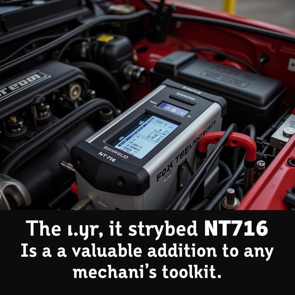 Foxwell NT716 in Mechanic's Toolbox