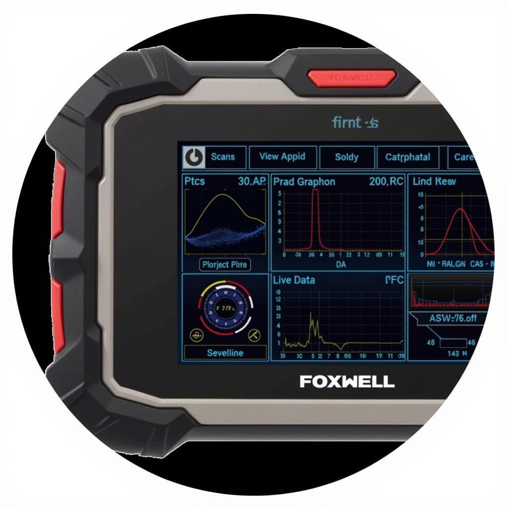 Foxwell Scan Tool User Interface