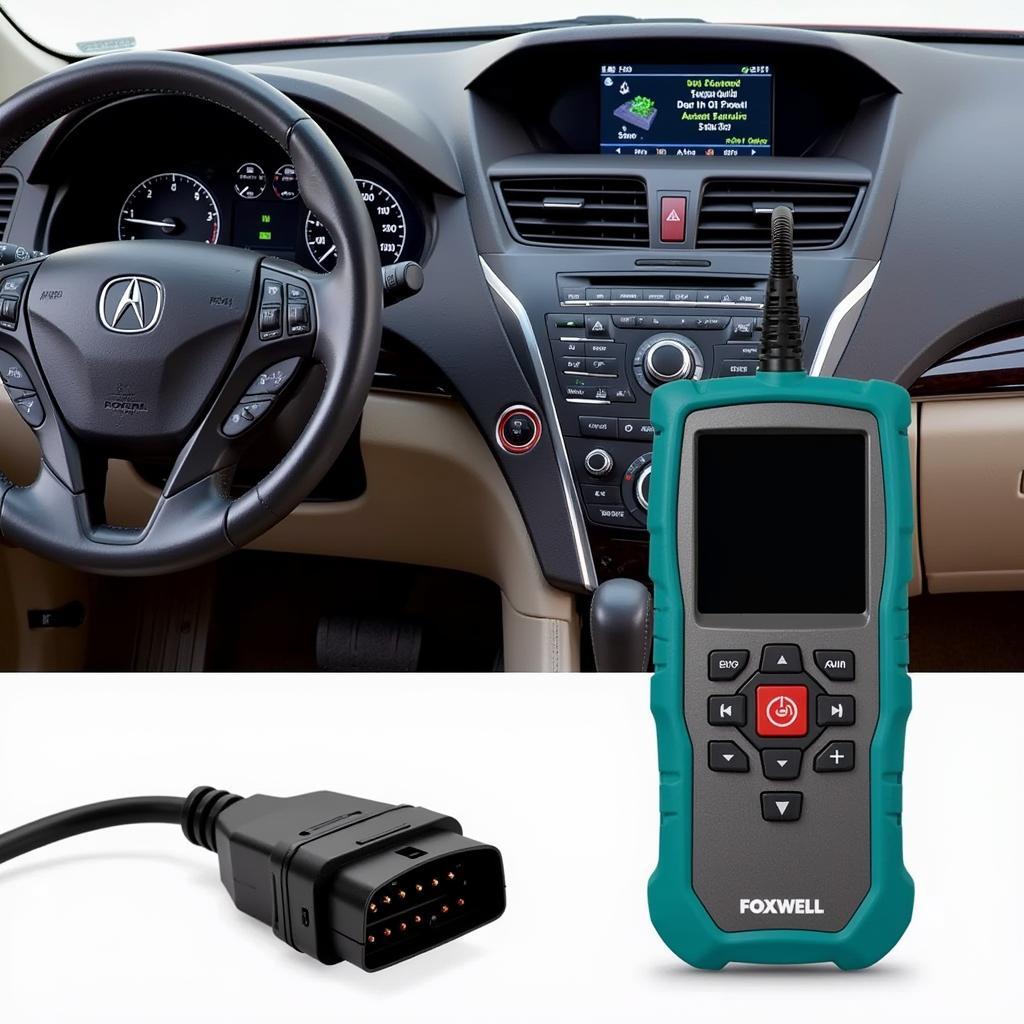 Read more about the article Foxwell SRS Erase Acura MDX: A Comprehensive Guide