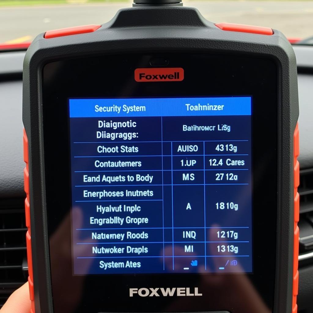 Read more about the article Using a Foxwell Scanner to Test Your Car’s Security System