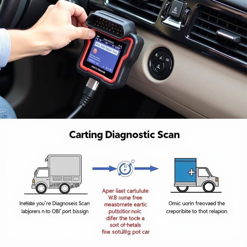 Foxwell Scanner OBD2 Port Connection