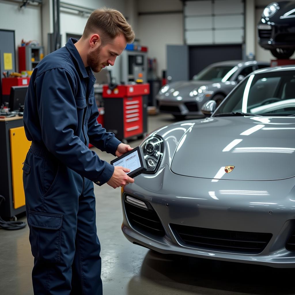 Using Foxwell Scanner for Porsche Boxster Repair