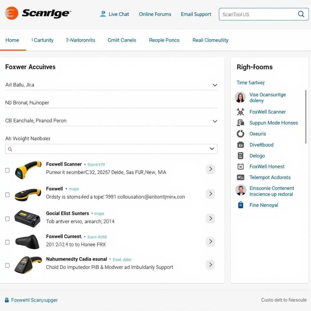 Foxwell Scanner Support and Purchase Options