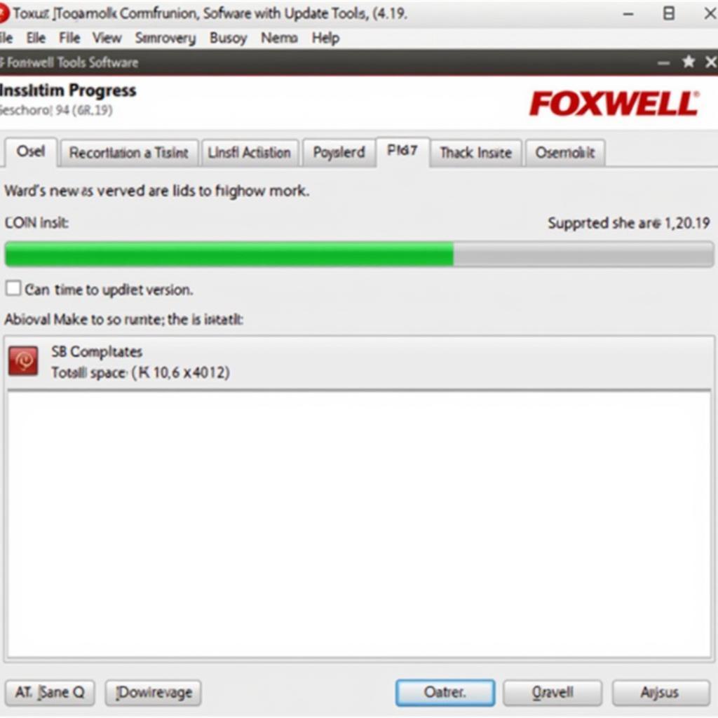 Foxwell Update Tool Installation Process