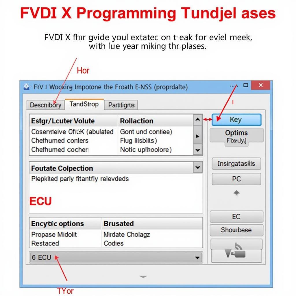 FVDI X Foxwell Programming Interface