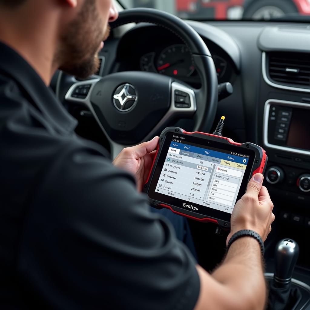 Read more about the article Mastering Automotive Diagnostics with the Genisys Touch Scan Tool