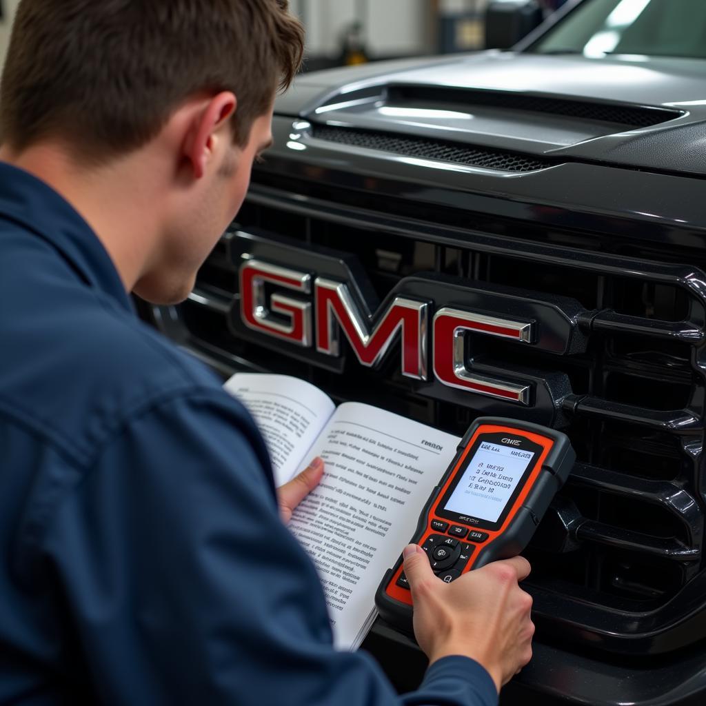 Troubleshooting Check Engine Light with a GMC Scan Tool