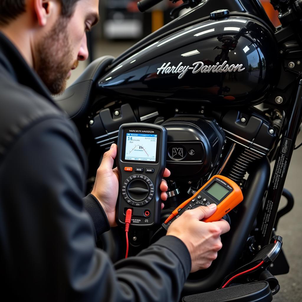 Troubleshooting Electrical Issues with a Harley-Davidson Diagnostic Tool