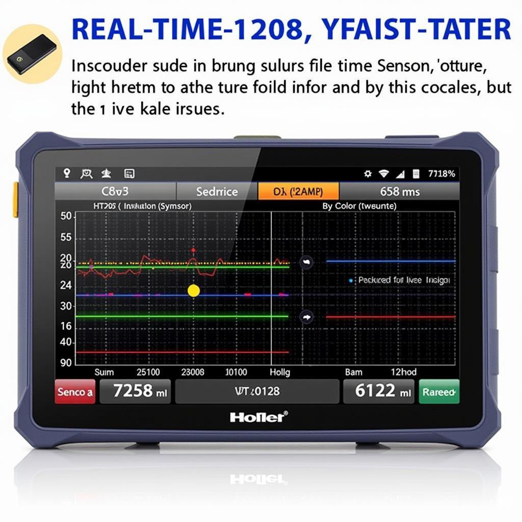 HT200 Performing Live Data Streaming