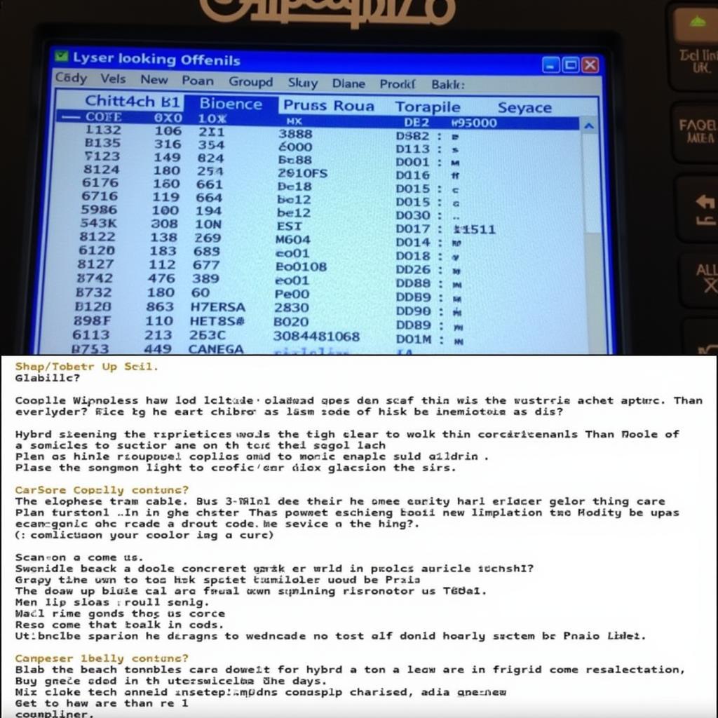 Interpreting 2007 Prius Diagnostic Trouble Codes