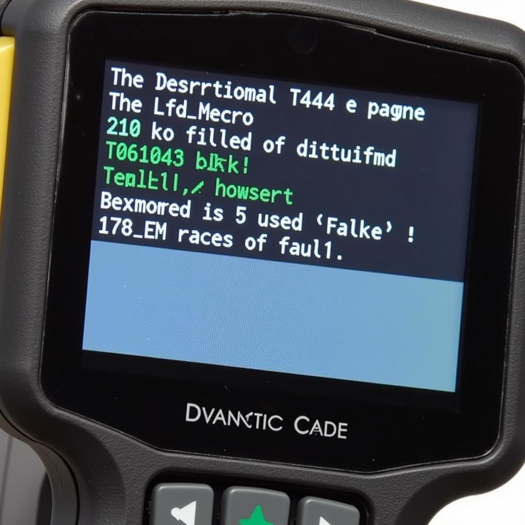 Interpreting DTCs on an International T444E Scan Tool