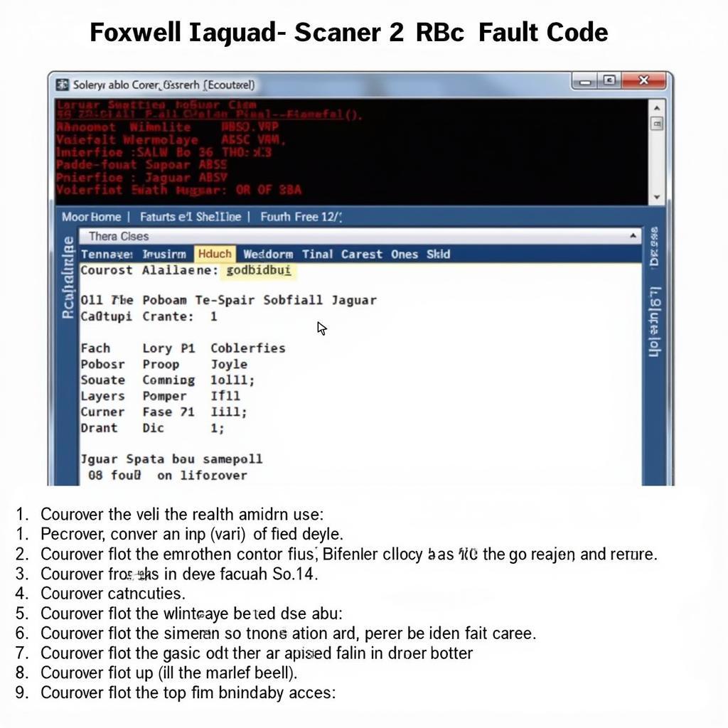 Jaguar ABS Fault Codes Explained