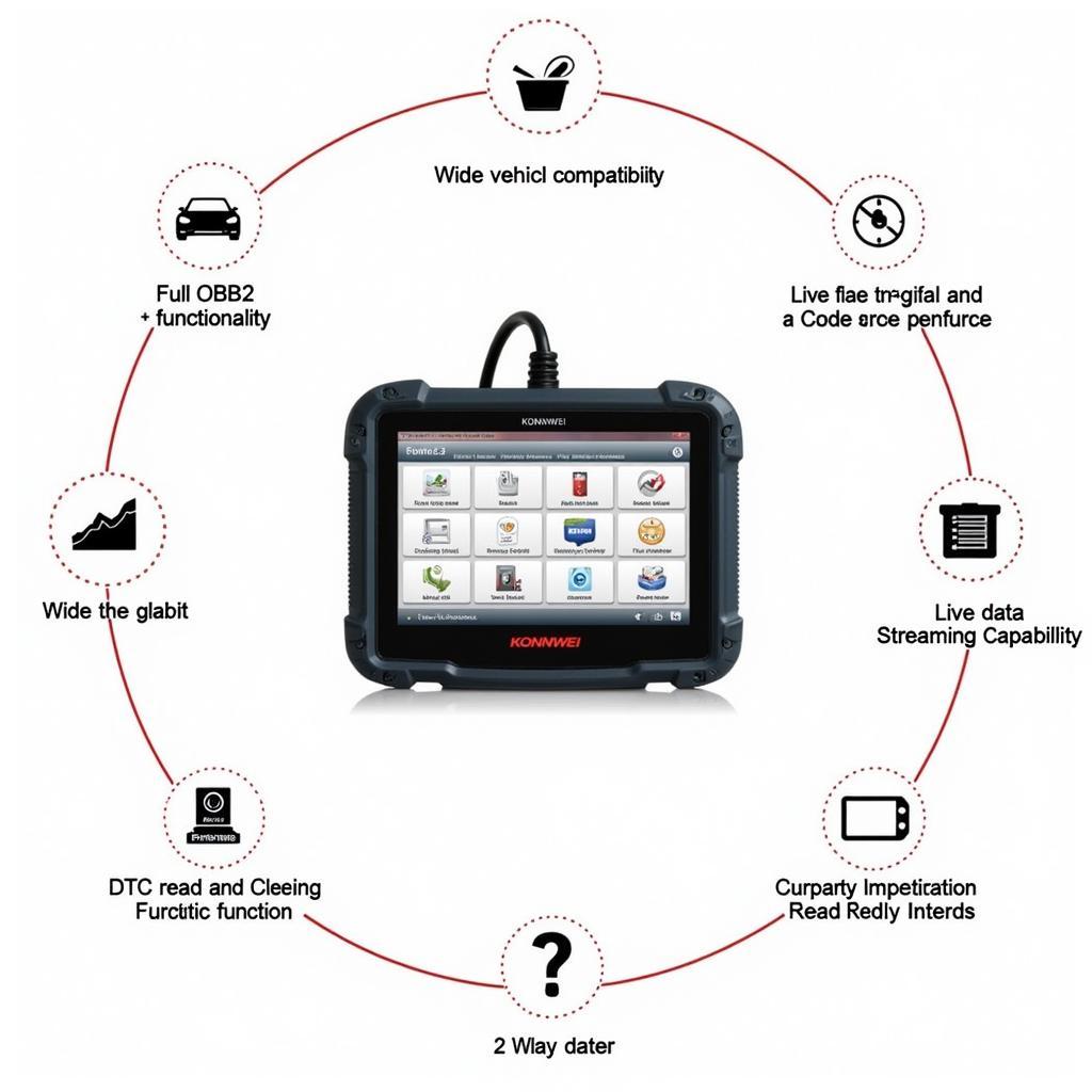 You are currently viewing Unleash the Power: Professional OBD2 Scanner KONNWEI KW850 Premium Grade Diagnostic Tool