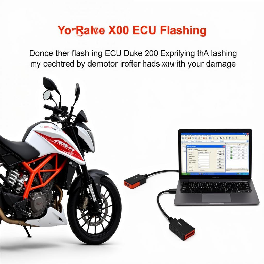 KTM Duke 200 ECU Flashing