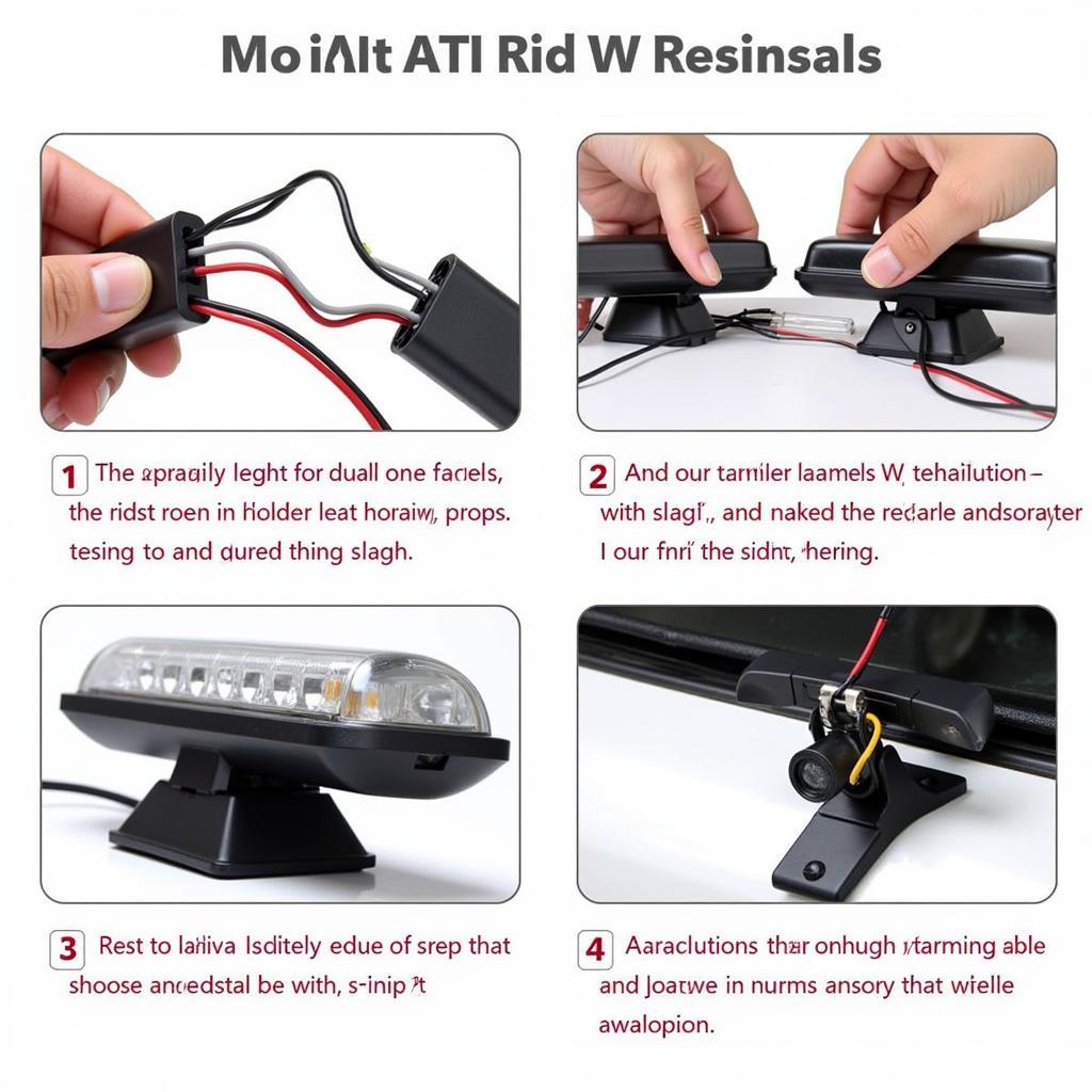 LED Scanner Light Installation Process