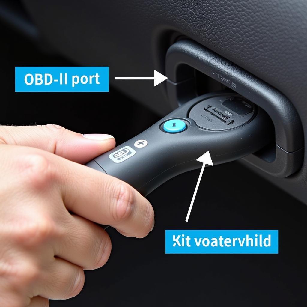 Locating OBD-II Port and Connecting Foxwell Scanner