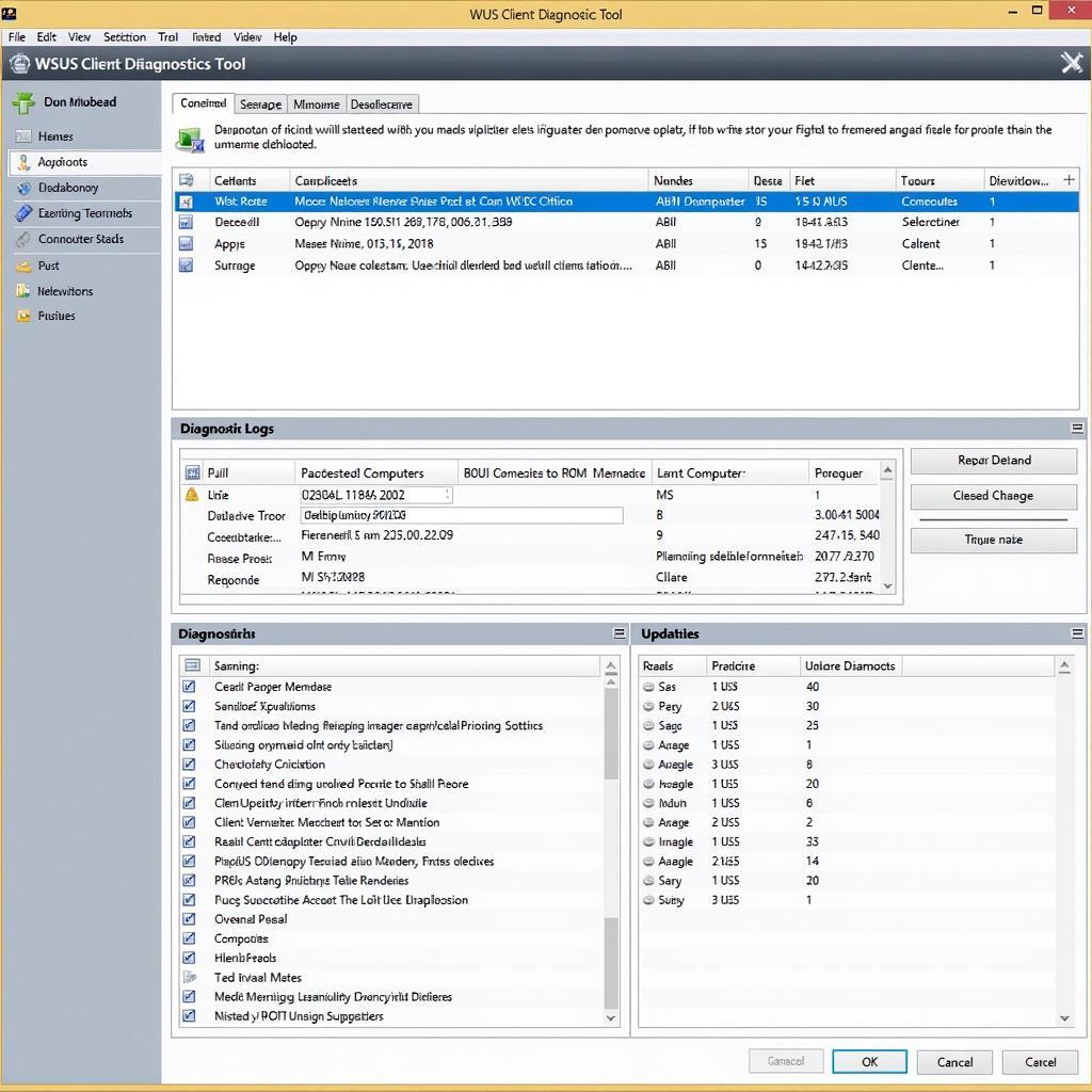 Managing Updates with WSUS Client Diagnostics Tool