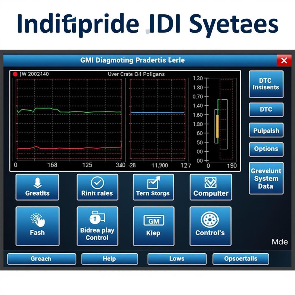 MDI GM Diagnostic Tool Software Interface