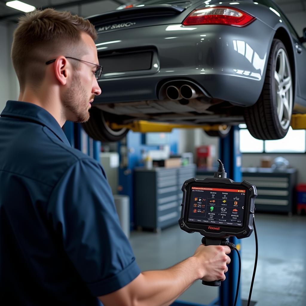 You are currently viewing Unleash Your Porsche’s Potential: A Deep Dive into Foxwell Scanners