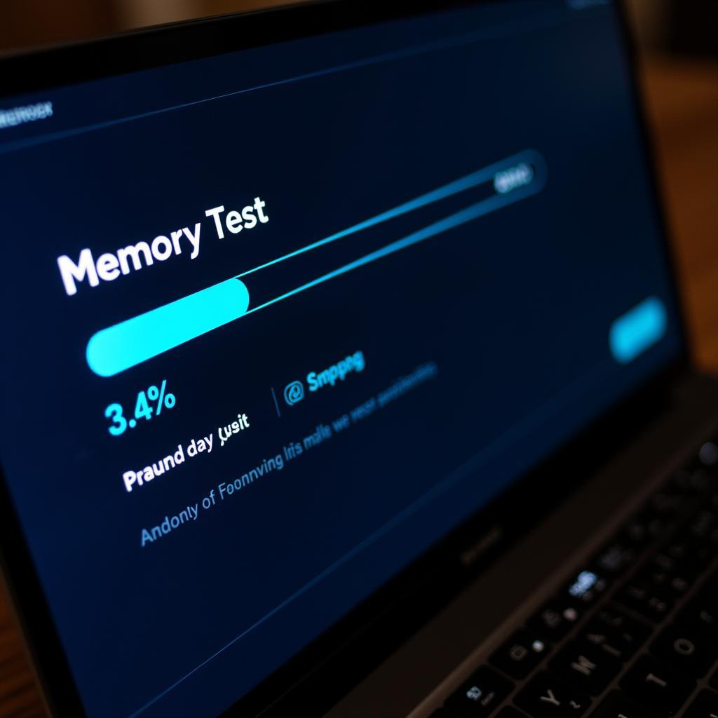 Memory Test Stuck at a Certain Percentage