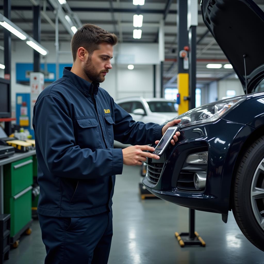 Modern Auto Repair Shop