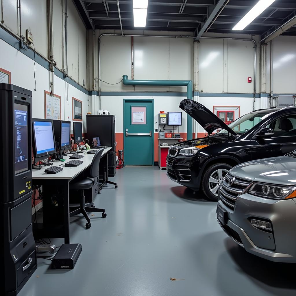 Modern Auto Repair Shop