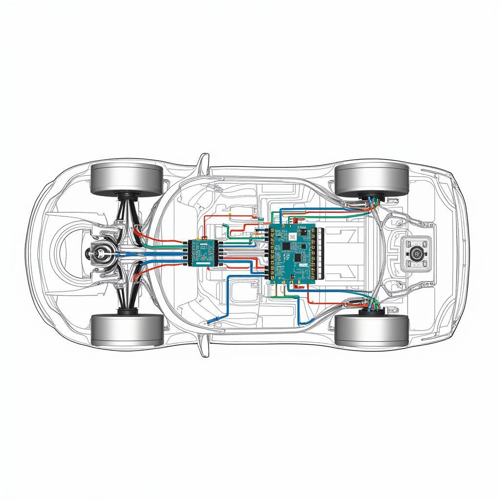 Modern Car Electrical System Diagram